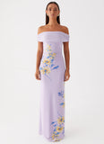 Yvonne Maxi Dress Lavender