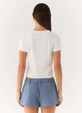 Amiera Shorts - Coastal Blue