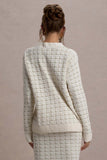 Annabeth Cream Boucle Cardigan
