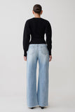 Ciaralee Cinched Waist Jumper Black