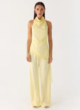 Deacon Low Rise Pants - Yellow