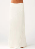 Chandra Maxi Skirt Ivory
