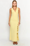 Kris Yellow Maxi Dress