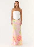 Sinnie Maxi Skirt - Floral Romance