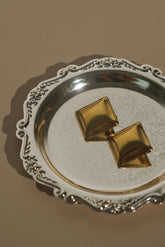 Wilma Square Earrings Gold
