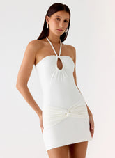 Sacred Mini Dress White