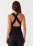 Calandra Top Black