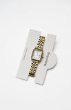 Horatia Gold Square Face Chain Watch