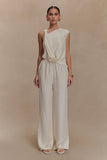 Violeta Straight Leg Pant Ivory