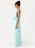 Analia Maxi Dress Aqua