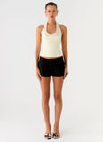 Scarla Halter Top Yellow