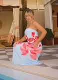 Amelle Maxi Dress Blue Petal