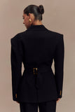 Bellamy Cinched Blazer Black