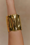 Ilania Textured Bangle Gold
