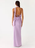 Keena Scarf Maxi Dress Lavender