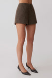 Romy Suiting Short Herringbone
