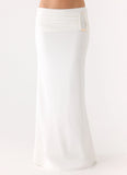Rosanna Maxi Skirt White