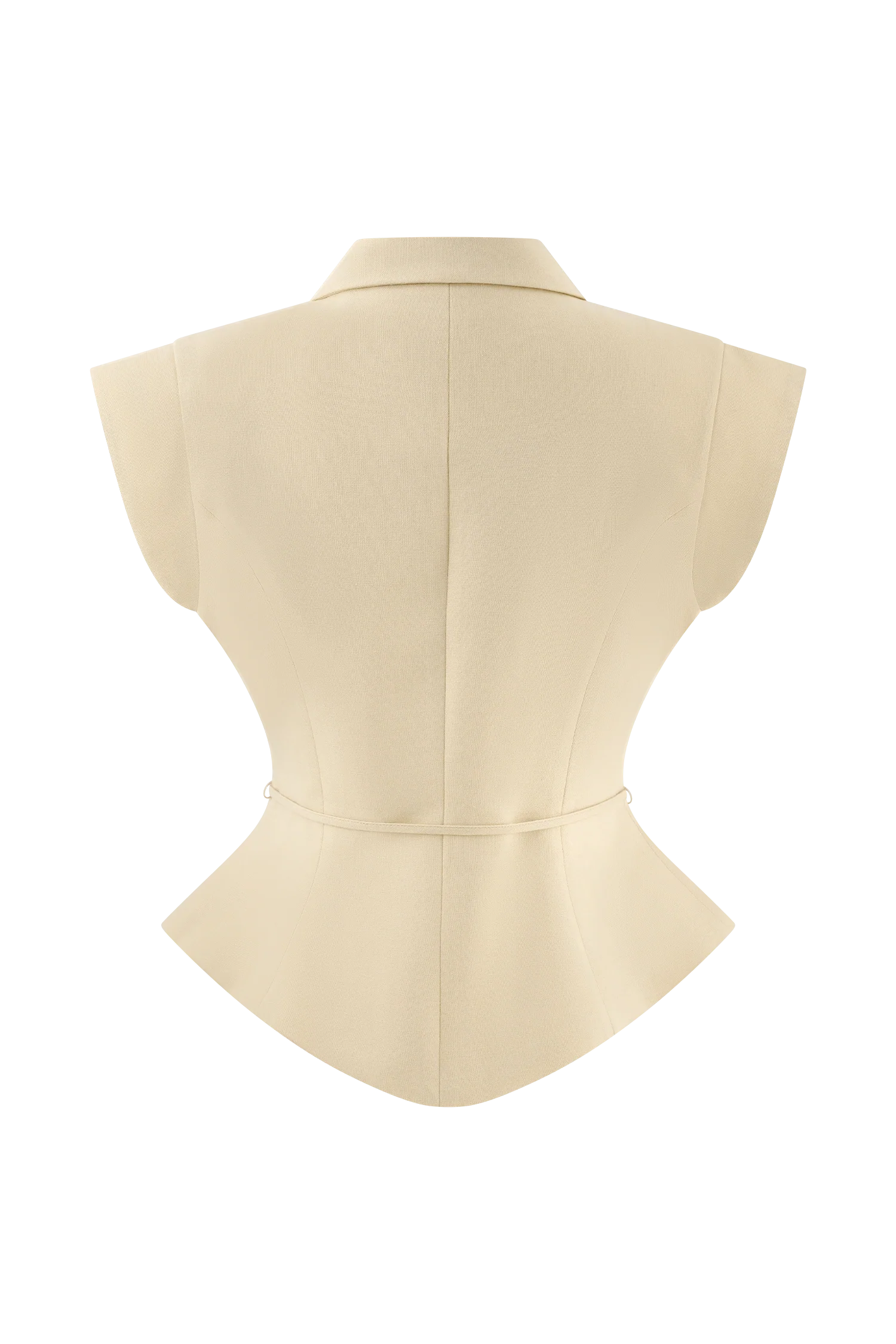 Andina Shortsleeve Linen Top Natural Beige