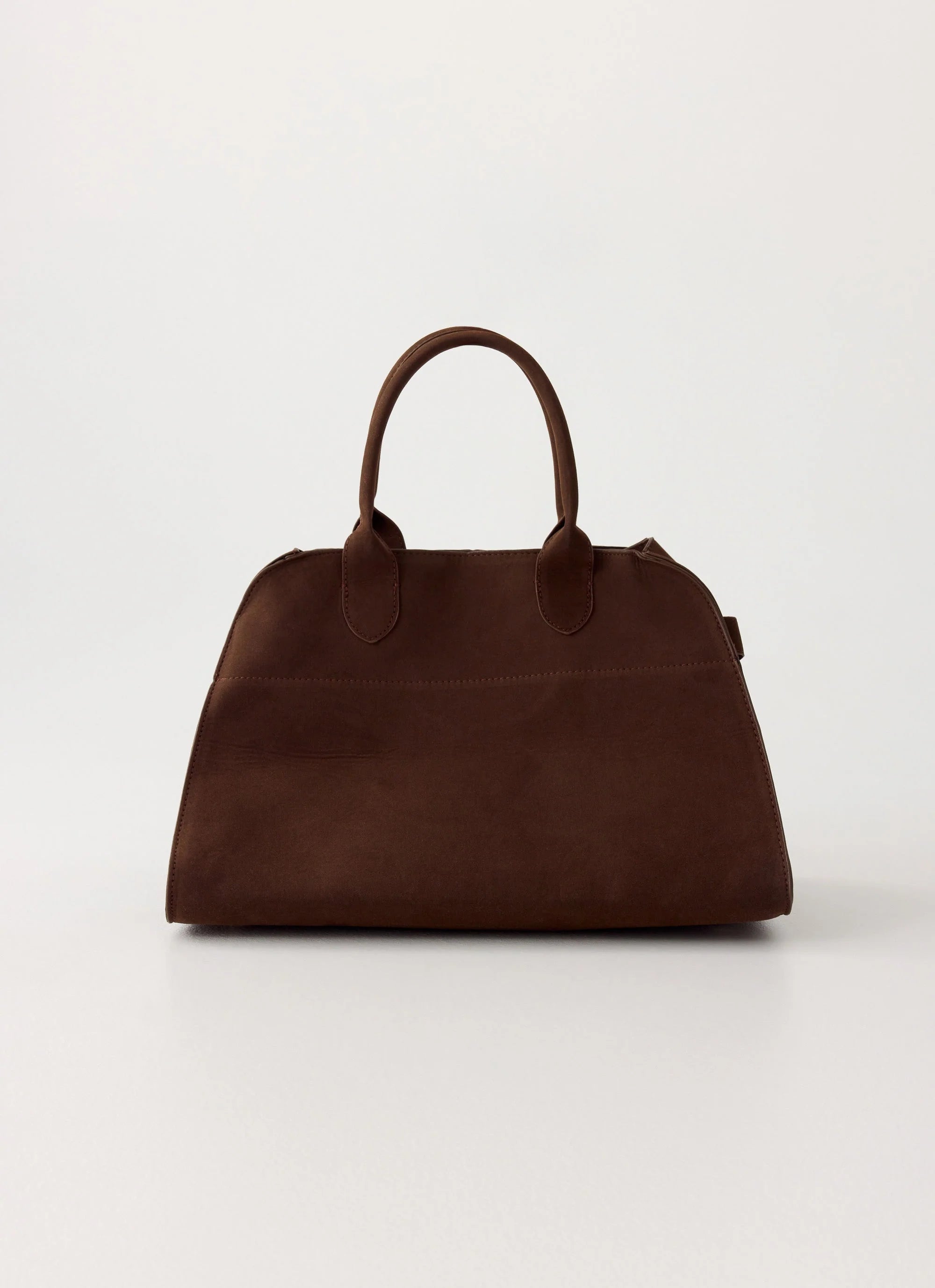 Twilight Drift Faux Suede Bag Espresso