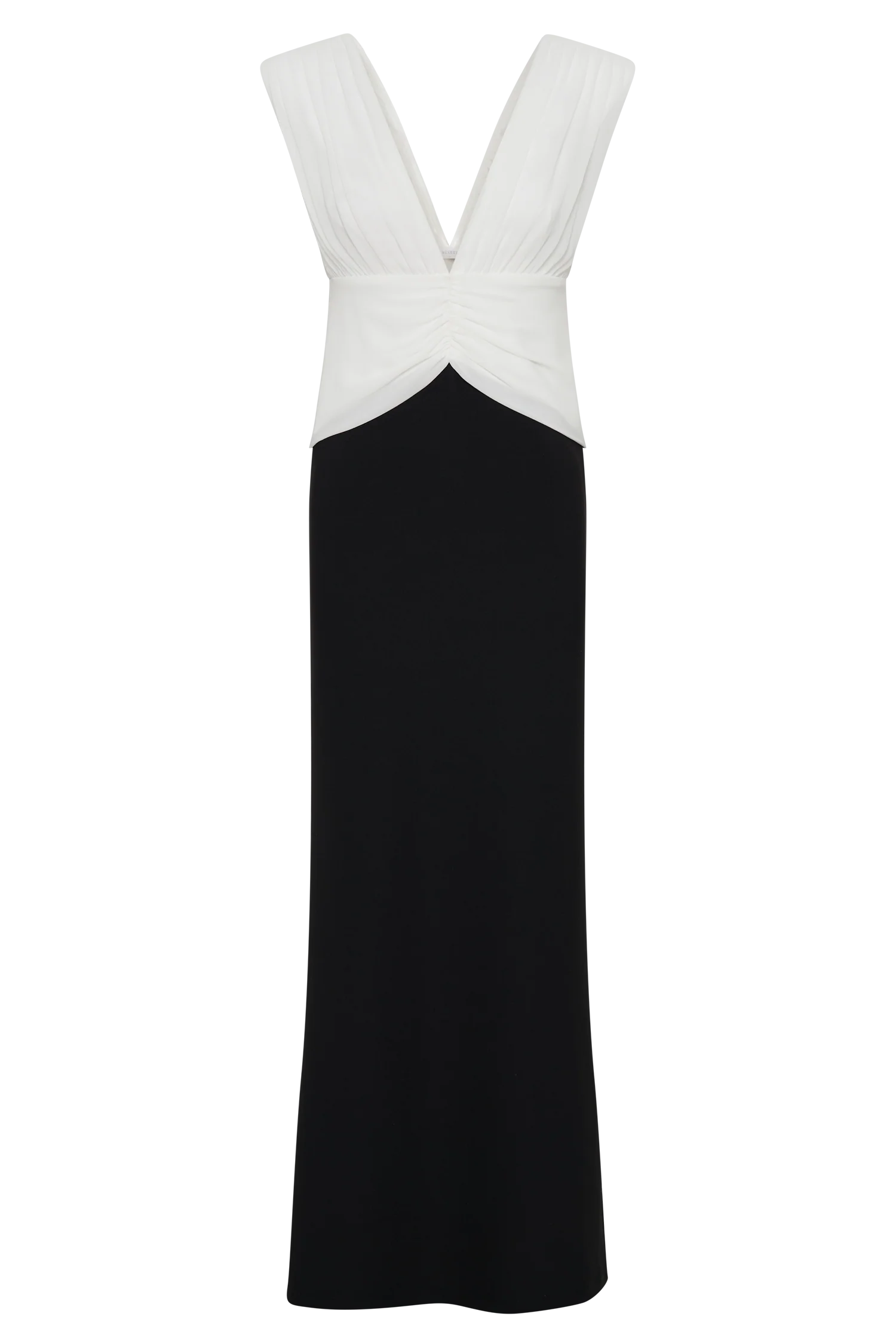 Monique Contrast Maxi Dress Black
