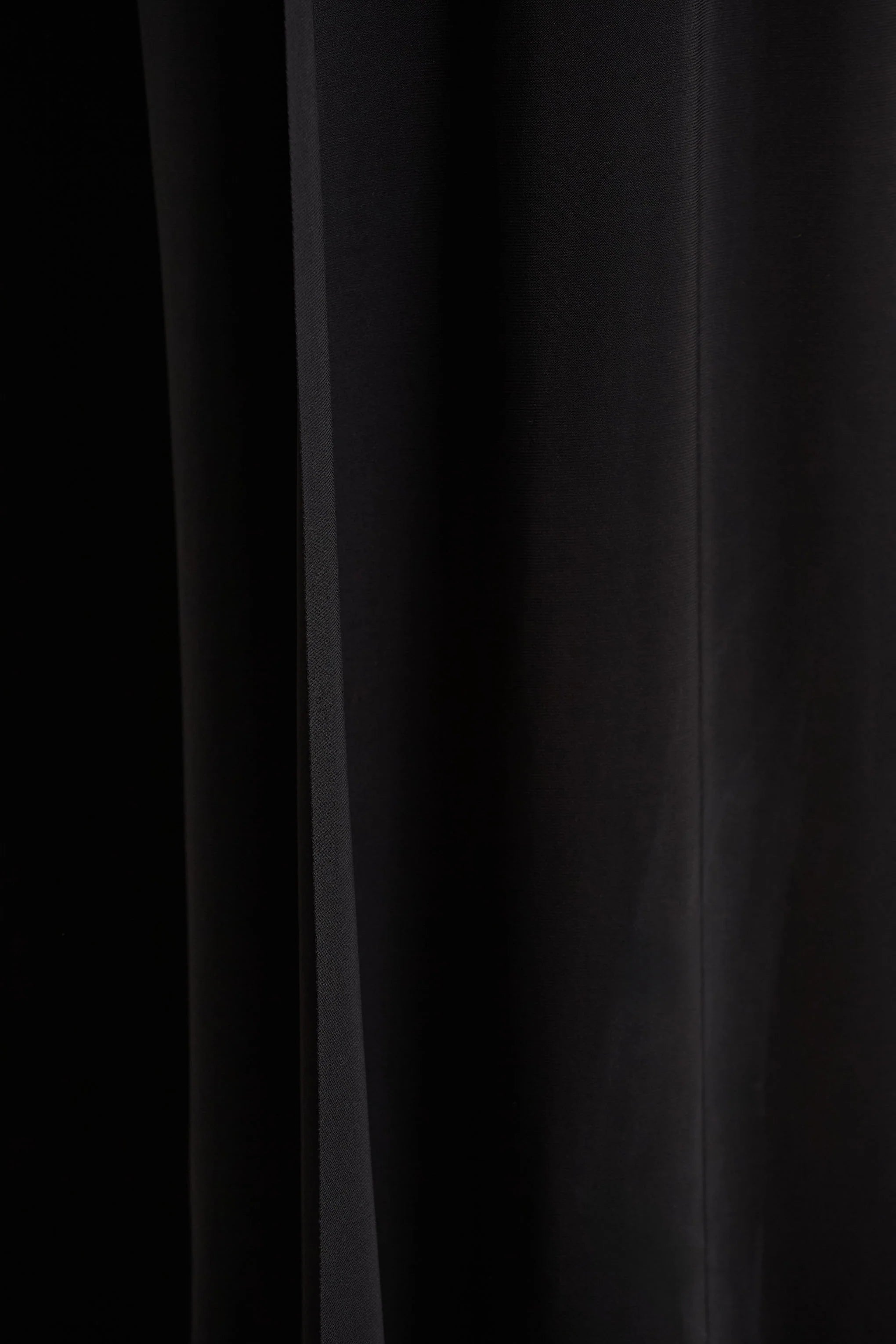 Zara Black Square Neck Jumpsuit With Cape Sleeves
