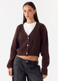 Ashby Knit Sweater Chocolate
