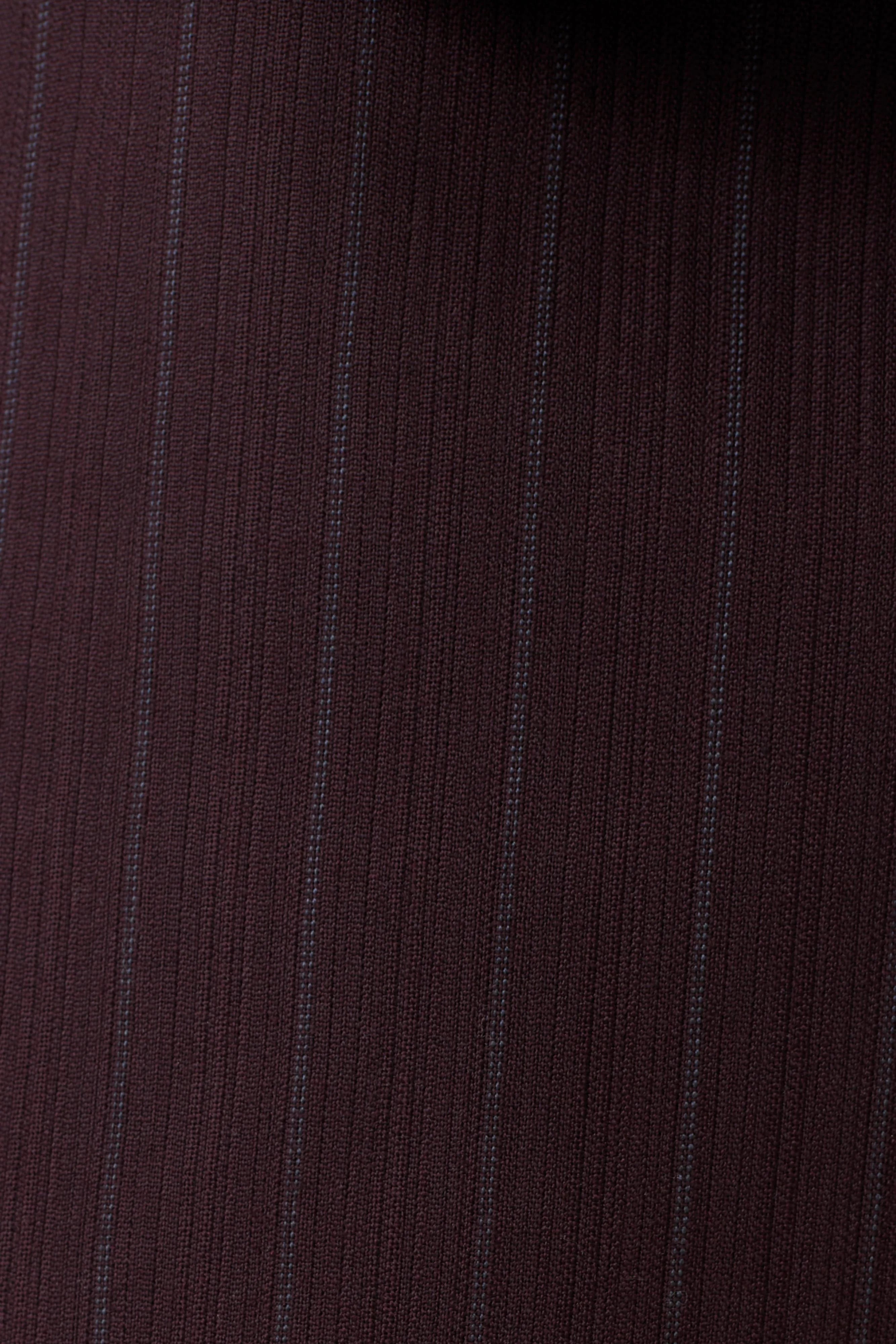 Agatha Suiting Shorts Plum Pinstripe