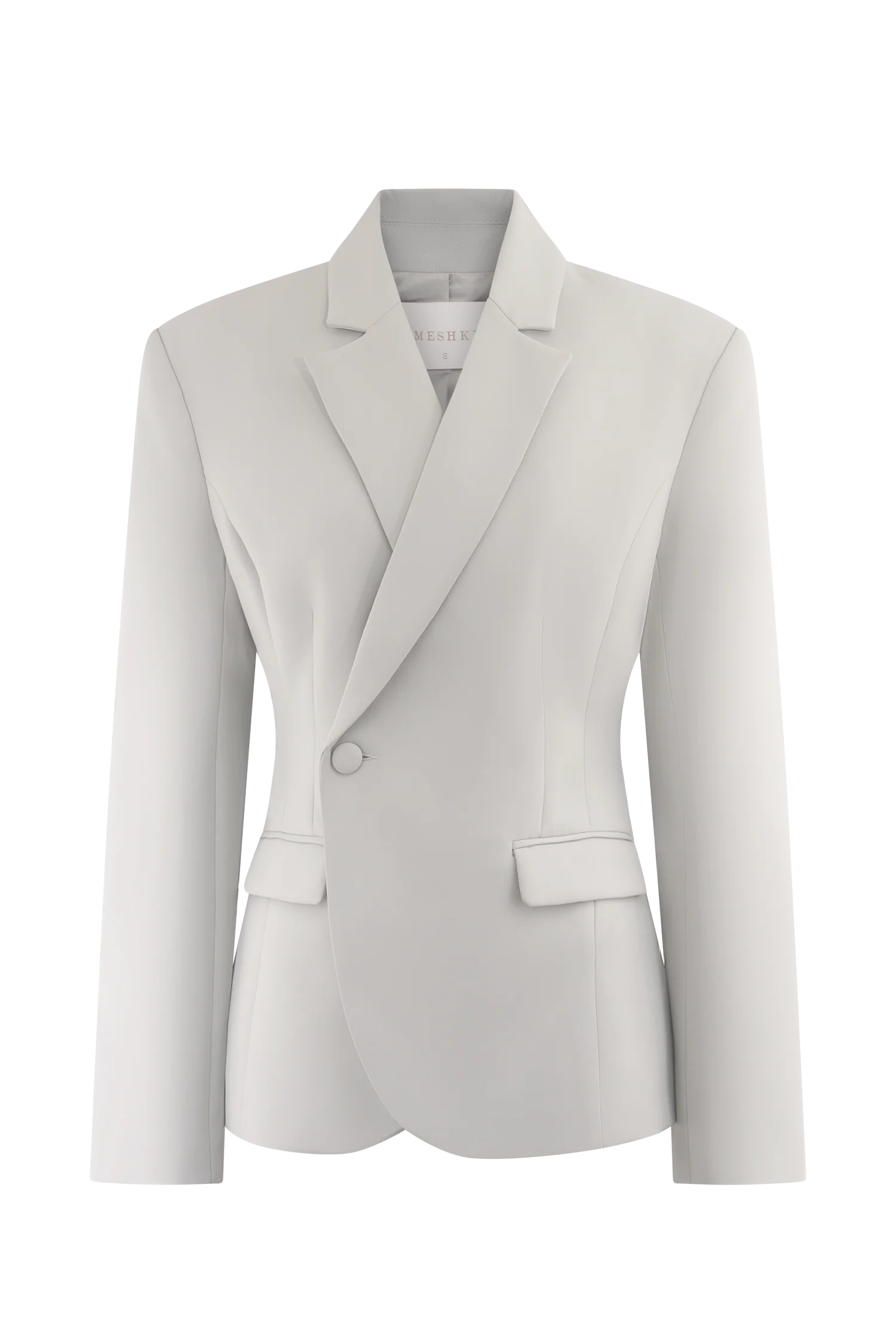 Jameson Cinched Suiting Blazer Light Sage