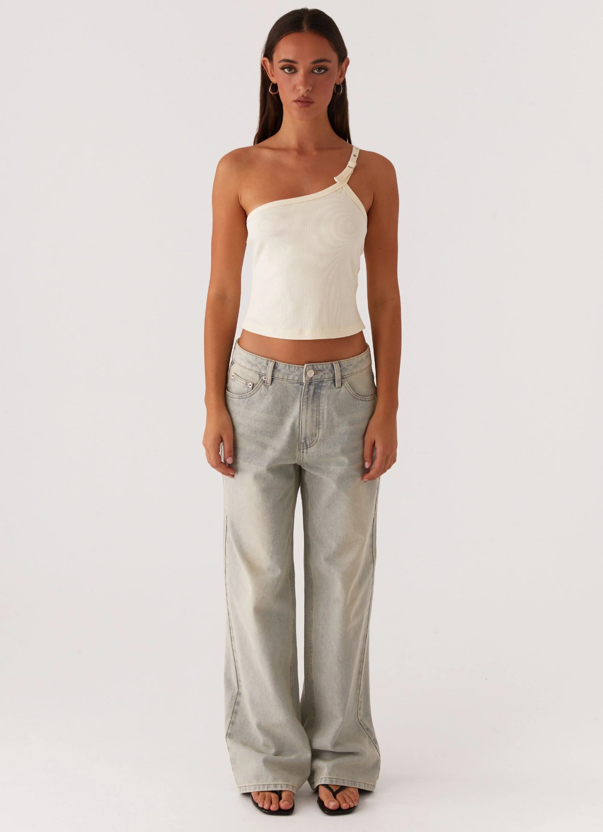 Keanna Low Rise Denim Jeans Vintage