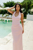 Meadow Corset Halter Top Candy Pink