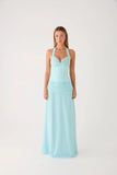 Soneva Corset Maxi Dress - Aqua