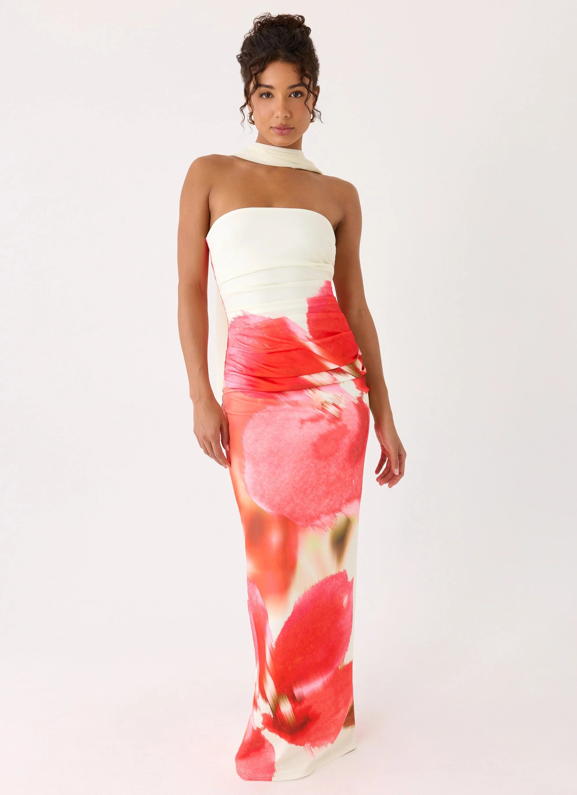 Libra Maxi Dress Porcelain Rose