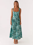 Emmalina Midi Dress Cloud Nine Floral