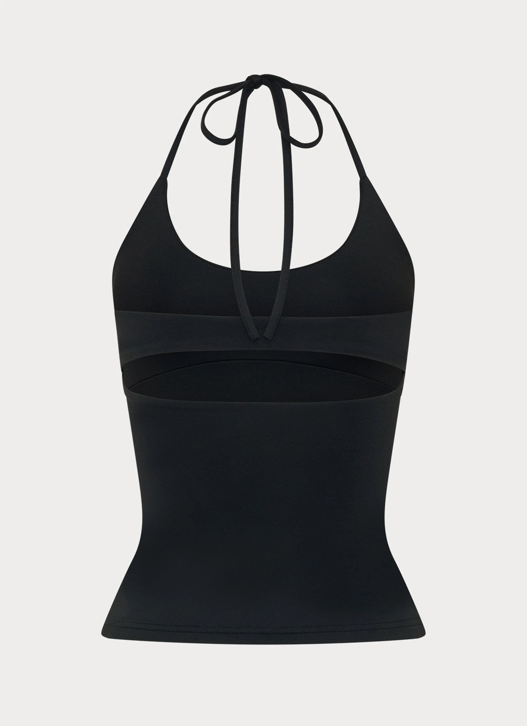 Chauncey Halter Top Black