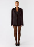 Kingston Oversized Blazer Black