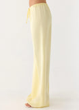 Deacon Low Rise Pants - Yellow