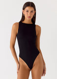 Vincenza Bodysuit Black
