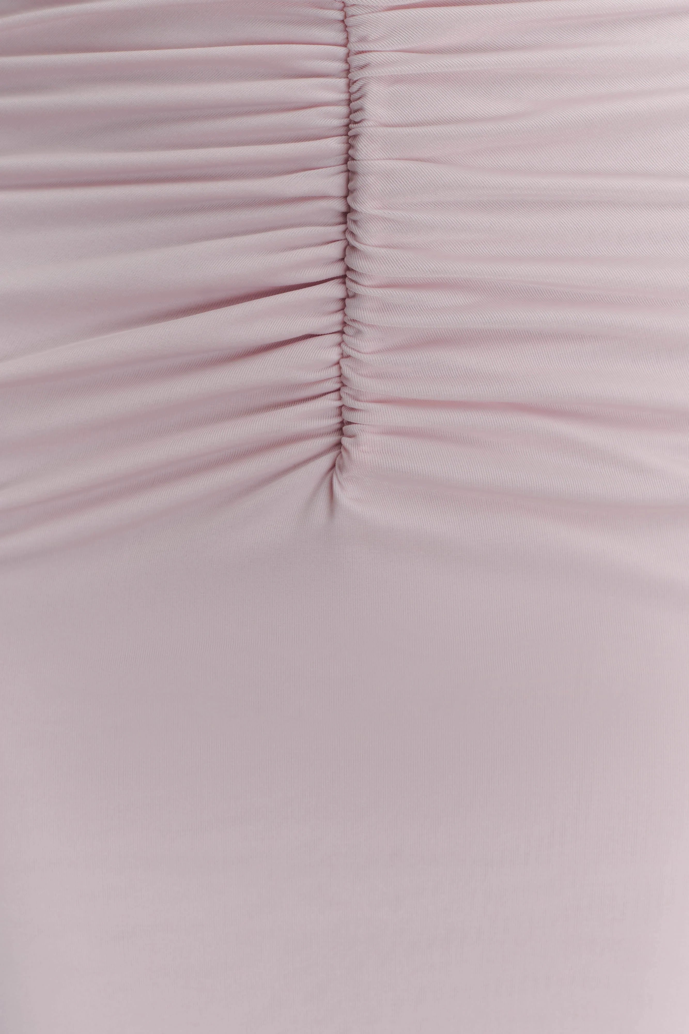 Rafaella Slinky And Mesh Maxi Dress Pale Pink