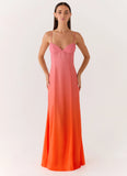 Madelyn Maxi Dress Sunset Ombre