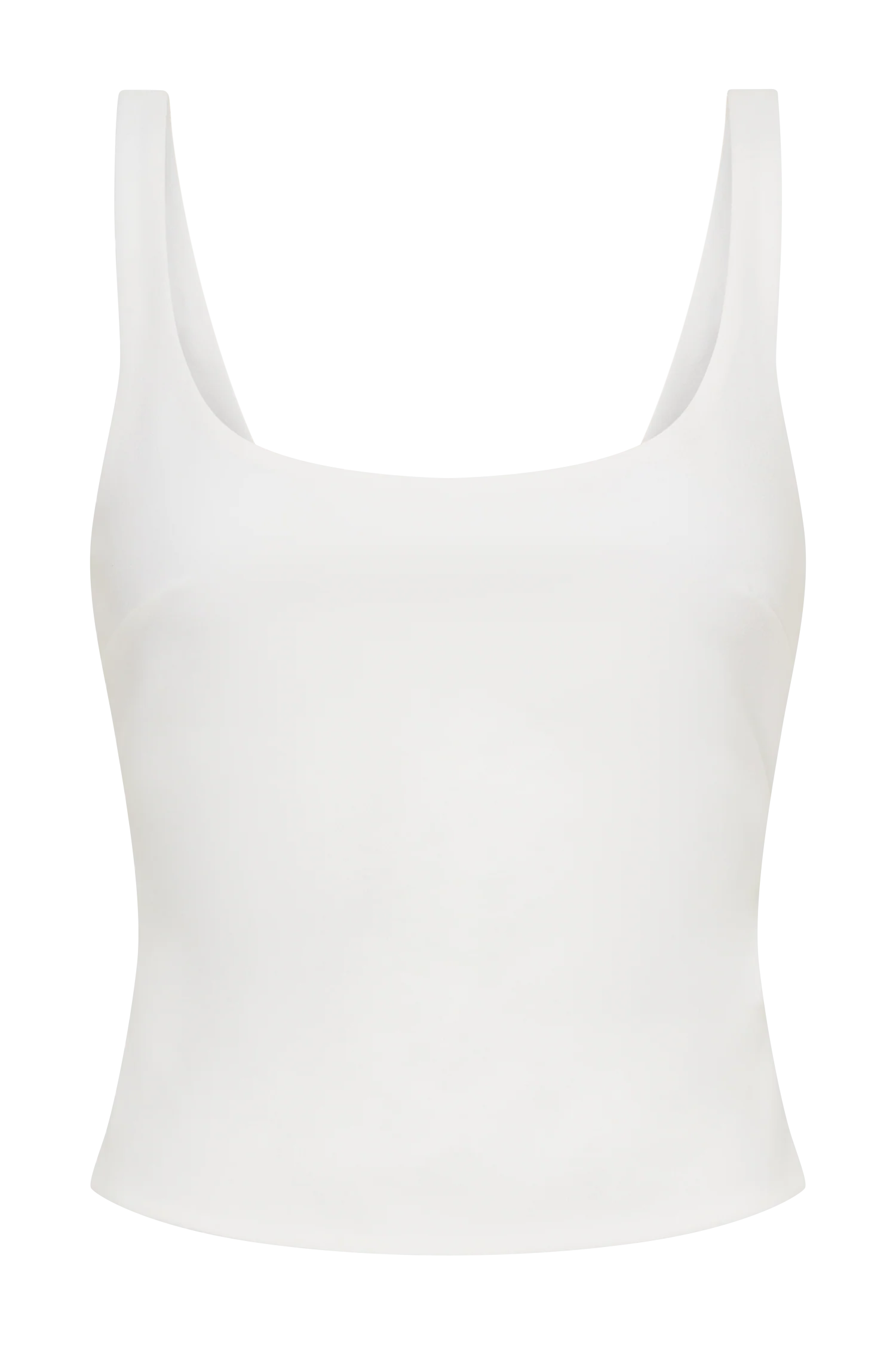 Blanca Stretch Crepe Cami Top White
