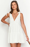 Angel Girl White Mini Dress