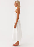 Larnie Midi Dress White