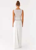Wesley Maxi Dress Ivory
