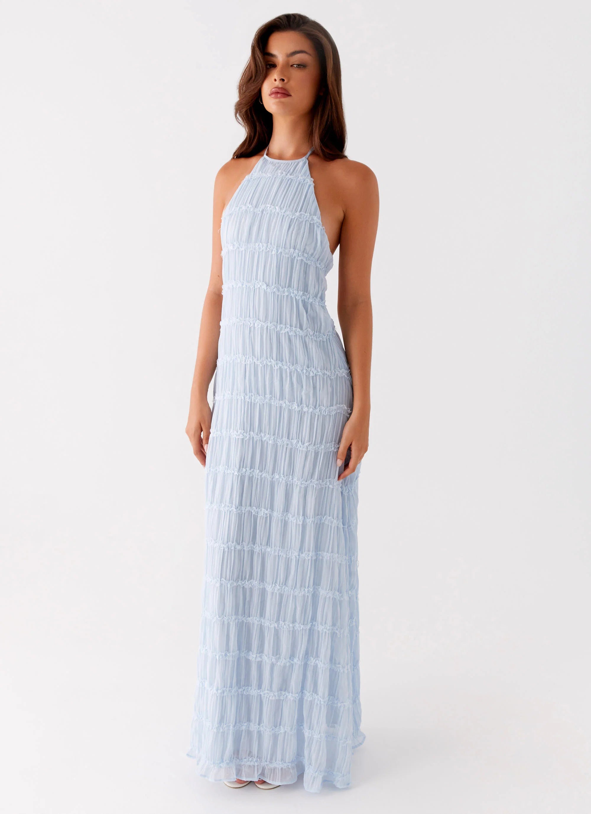 Aullie Maxi Dress Blue