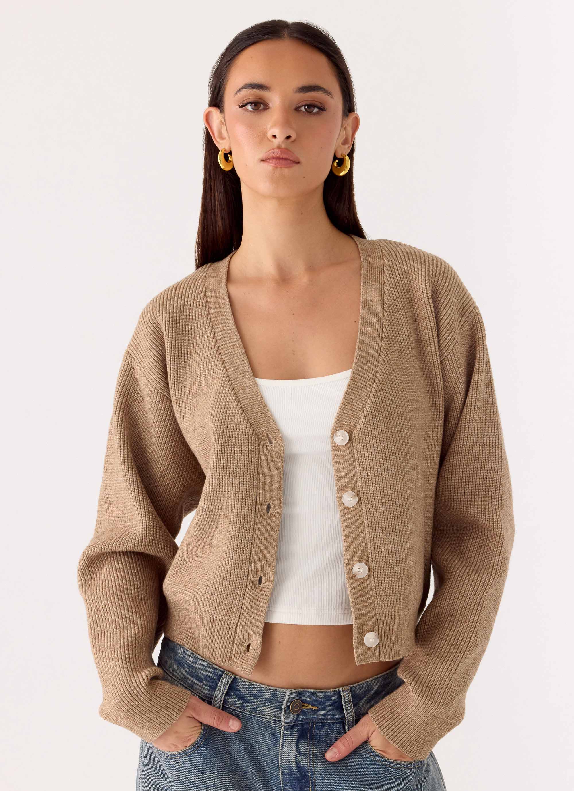 Orla Knit Sweater Taupe