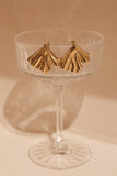 Willa Draped Earrings Gold