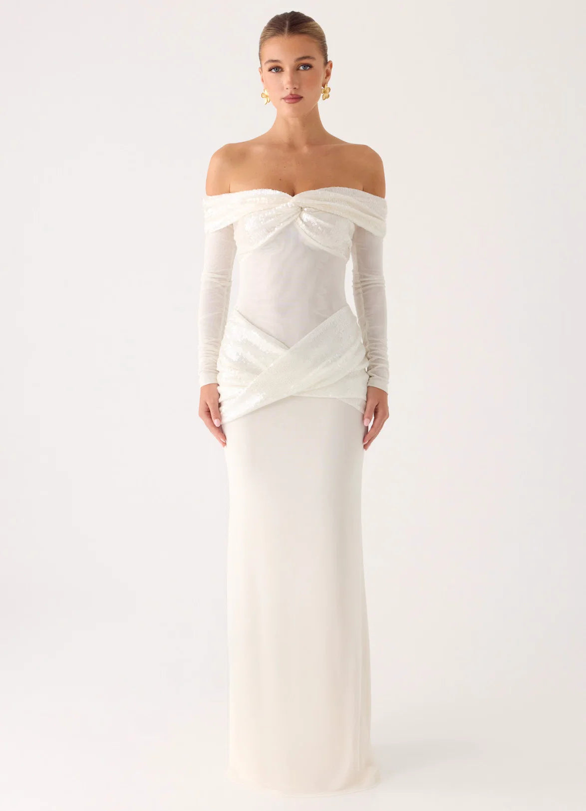 Never Really Over Maxi Dress - White