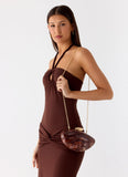 Sweet Escape Clutch Bag Brown