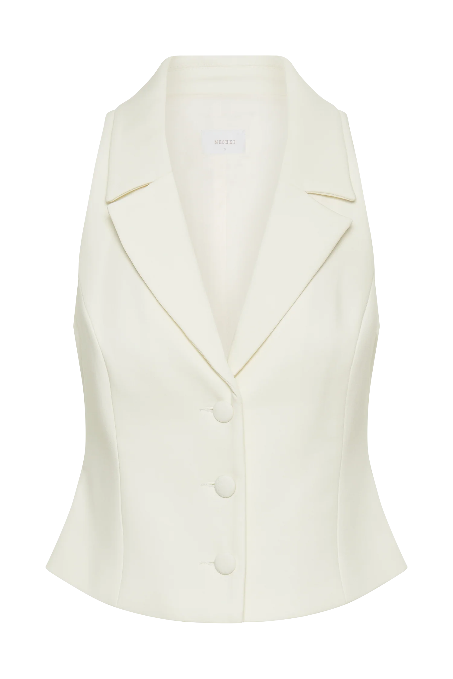 Mura Suiting Vest Ivory