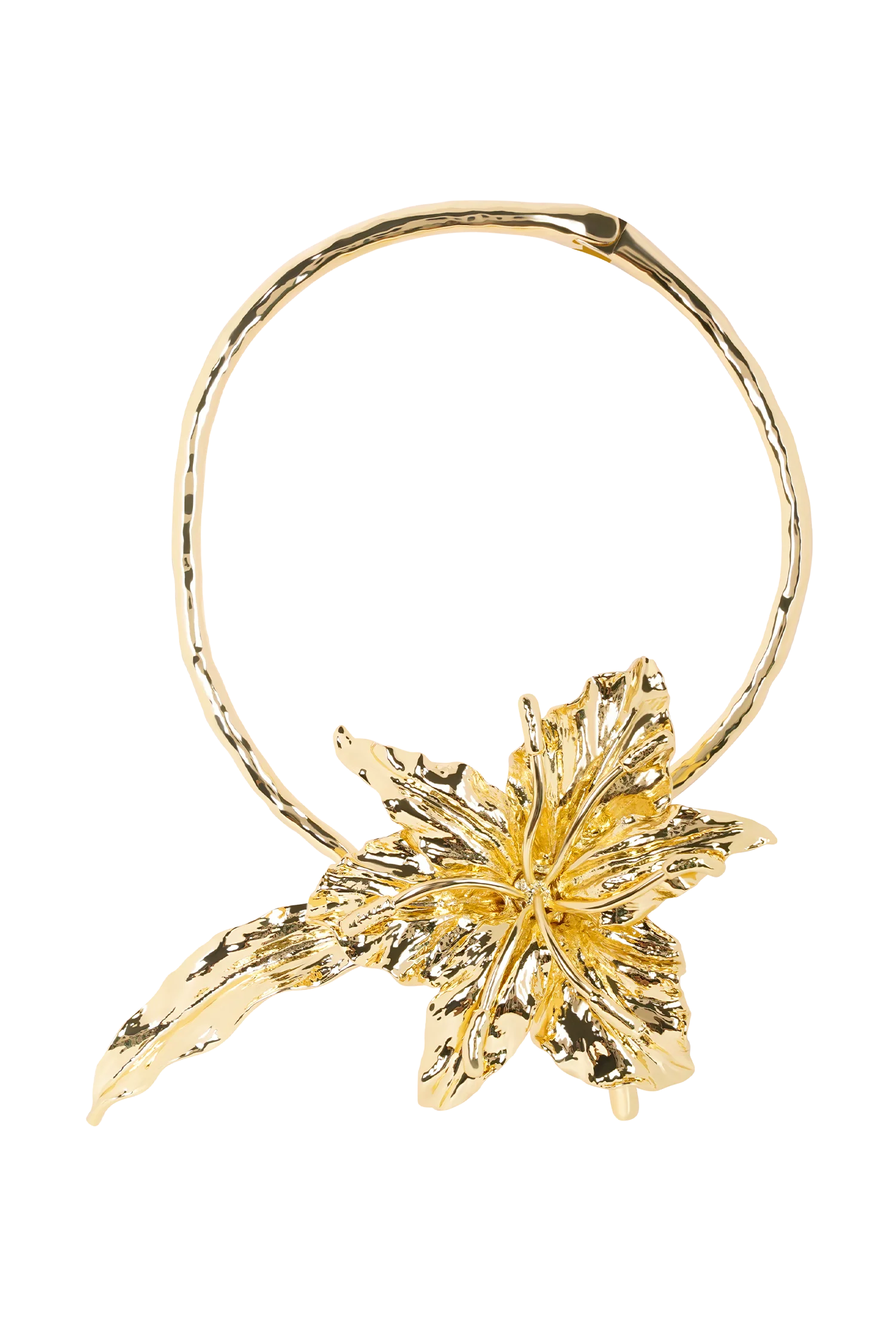 Allona Floral Choker Gold